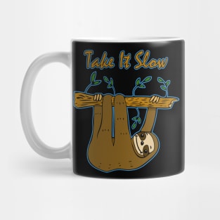 Take It Slow Sloth Mug